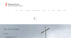 Desktop Screenshot of pgchurch.org