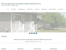 Tablet Screenshot of pgchurch.ca